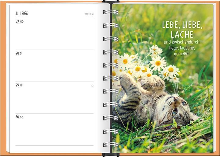 Image du produit Terminplaner 2026 Happymacher (10 x 15,5 cm, 1 semaine / 2 pages)