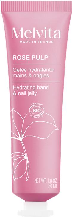 Produktbild Melvita ROSE PULP Feuchtigkeitsspendendes Hand- und Nagelgel (30 ml)
