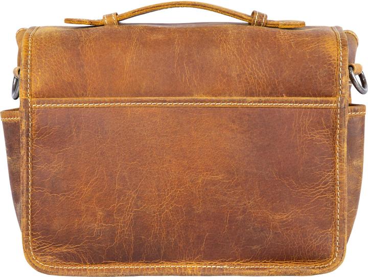 Actual product image Alpenleder Camera Bag Press Beige (Camera shoulder bag)