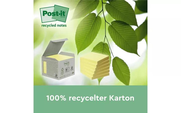 Produktbild Post-it Super Sticky Recycling (76 x 76 mm)