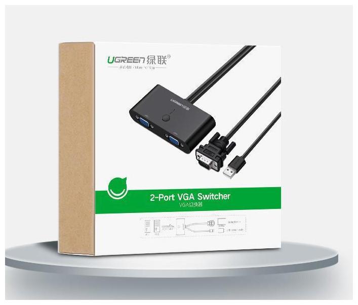 Actual product image Ugreen VGA Video Switch 2port 1080P/60Hz MM126 30711