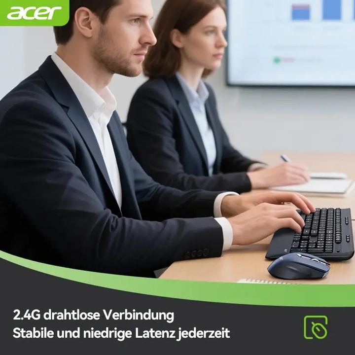 Actual product image Acer Tastatur und Maus im Deutschen Layout (QWERTZ) (DE, Wireless)