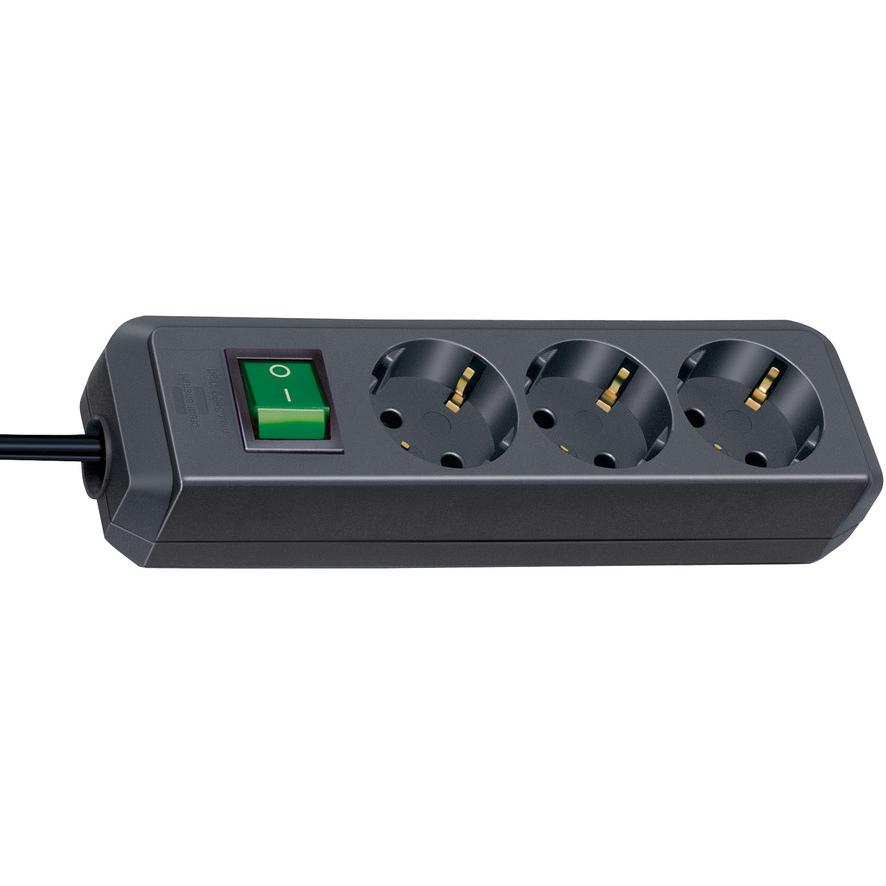 Brennenstuhl, Steckdosenleiste, Eco-Line (3 x, CEE 7/3, 3 m)