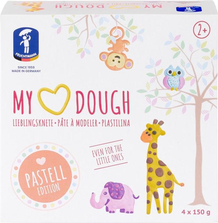 Produktbild Feuchtmann Meine Lieblingsknete Pastell 4x150gr