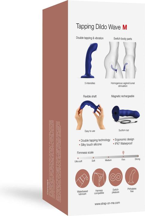 Image du produit Strap-on-me Tapping Dildo Wave