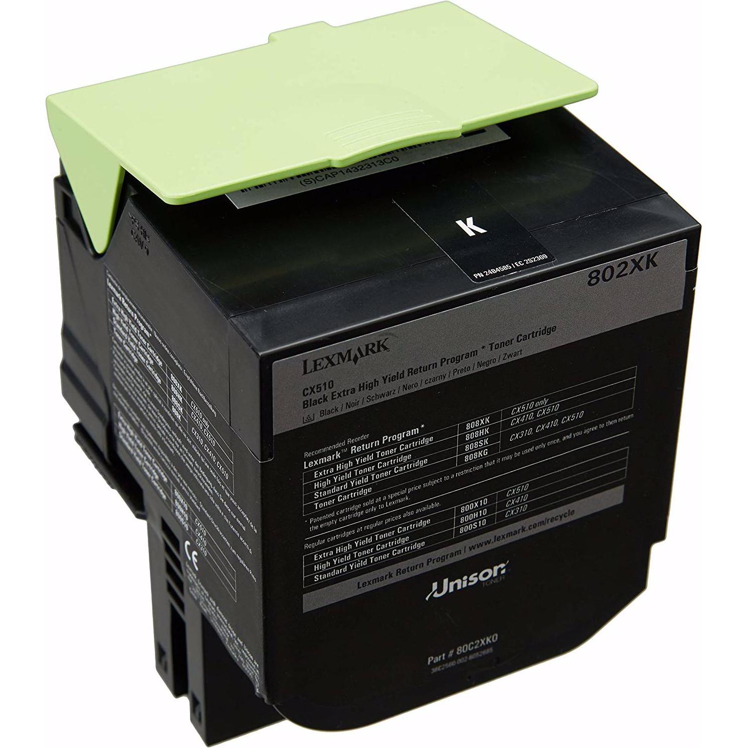 Thumbnail - Lexmark, Toner, 80c2xk0 (BK)