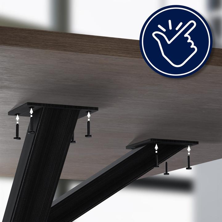 Immagine prodotto CLP Gambe del tavolo in acciaio Finney