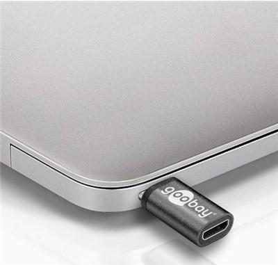 Productafbeelding Goobay 56635 USB-C adapter zwart (USB 2.0)