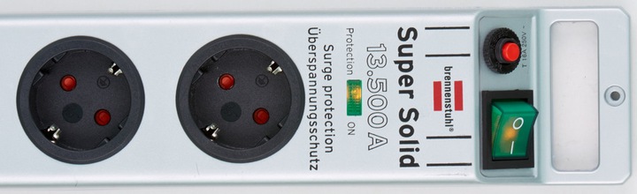 Actual product image Brennenstuhl Super Solid (5 x, CEE 7/3, 2.50 m)