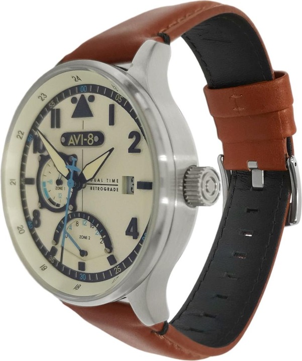 Image du produit AVI-8 AV-4101-0C Hawker Hurricane McKellar Dual Time (Montre pilote)