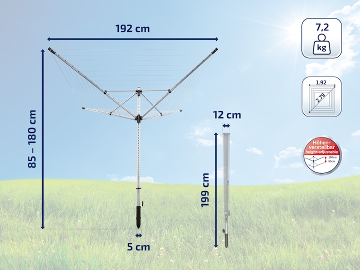 Produktbild Leifheit LinoLift 600 QuickStart (60 m)