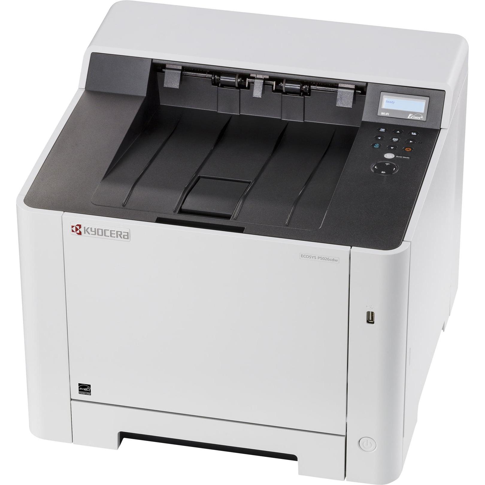Thumbnail - Kyocera P5026cdw/Plus Laser Color Printer 27ppm A4 Duplex Wlan Climate Protection System (Laser, Farbe), Drucker, Grau