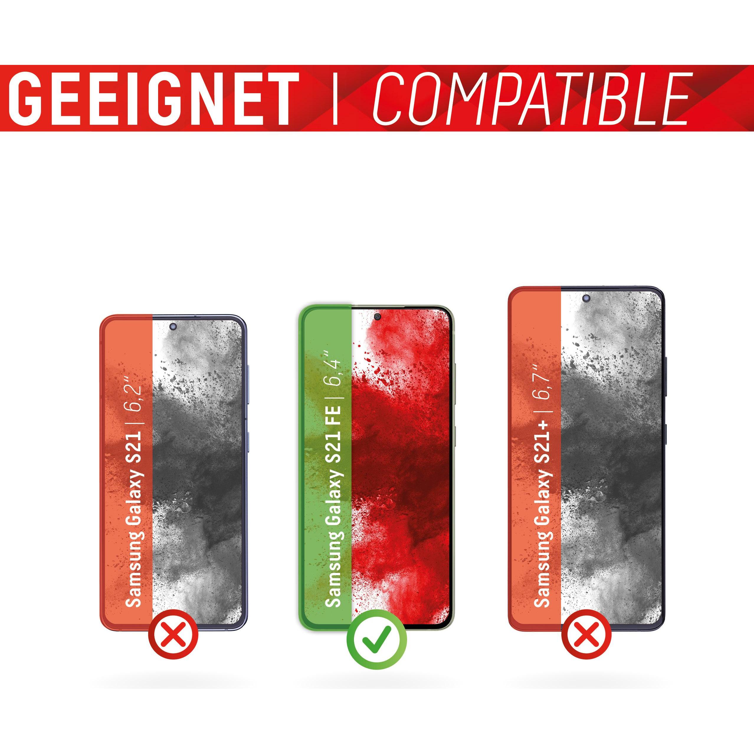 Thumbnail - Displex Smart Glass, Displayschutzfolie (1 Stück, Samsung Galaxy S21 FE), Smartphone Schutzfolie, Transparent