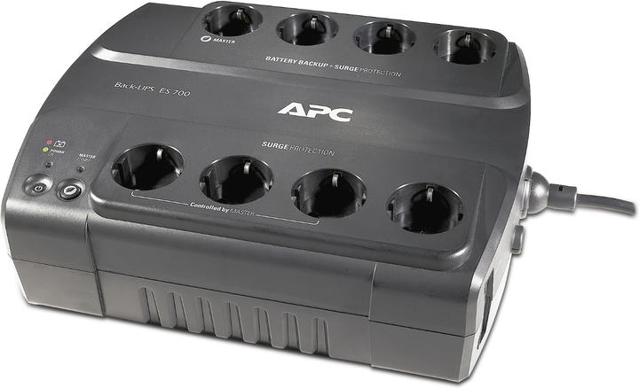 Actual product image APC Power-Saving Back-UPS - Italian power plug (700 VA, 405 W, Standby UPS)
