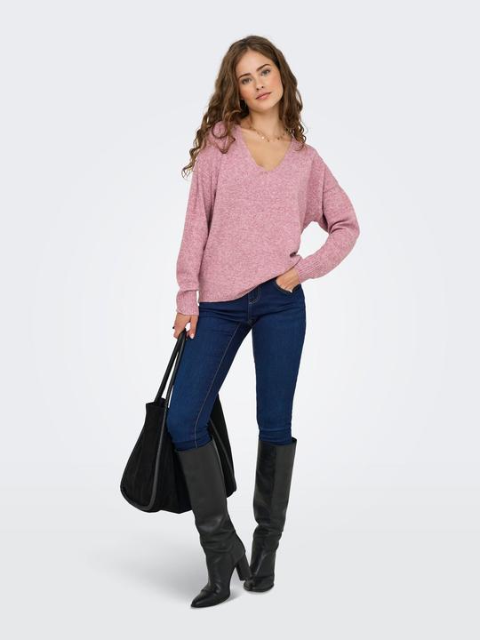 Actual product image Only Onlrica Life L/S V-Neck Pullo Knt Noos (L)