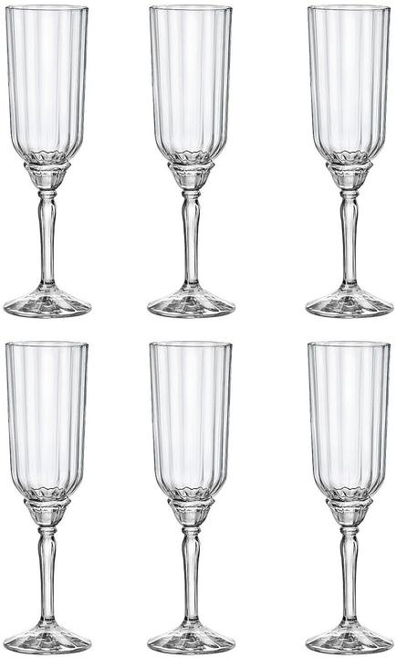 Bormioli Rocco Rocco Bormioli Sektglas Florian (21 cl, 6 Gläser, Sektgläser)