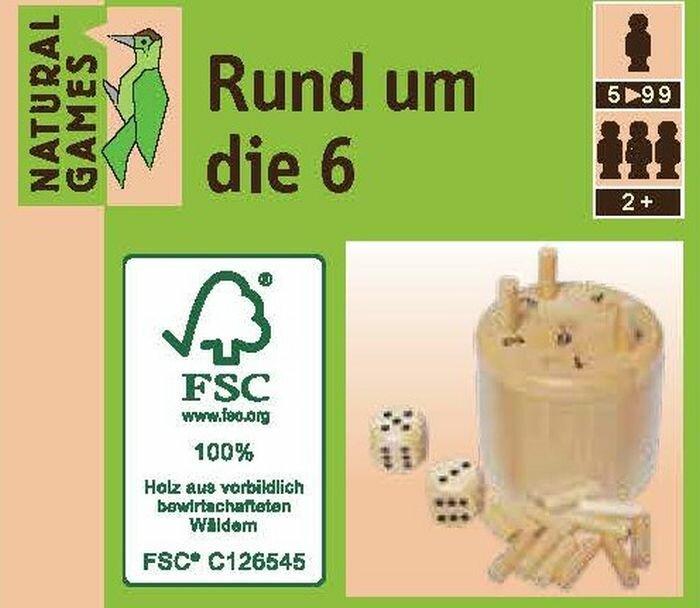 Produktbild Natural games NG Rund um die 6 (Englisch, Italienisch, Französisch, Deutsch)