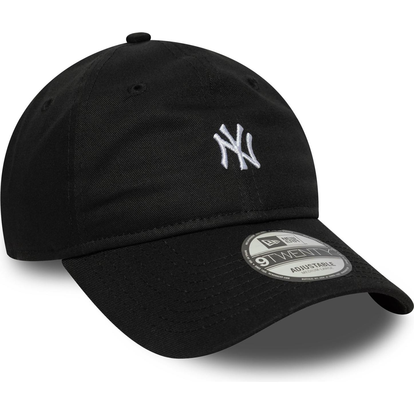 New Era, Herren, Cap, 9Twenty Casual Cap MINI LOGO New York Yankees, Schwarz