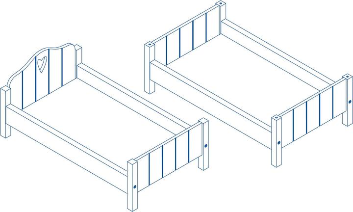 Immagine prodotto Roba Letto a castello per bambole