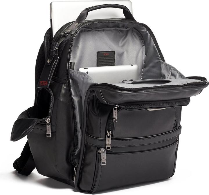 Actual product image Tumi Alpha 3 Leather Brief Pack