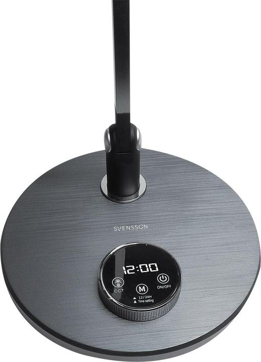 Actual product image Lasmex Svensson Desk lamp RIGA 12W 620lm metallic gray (620 lm)