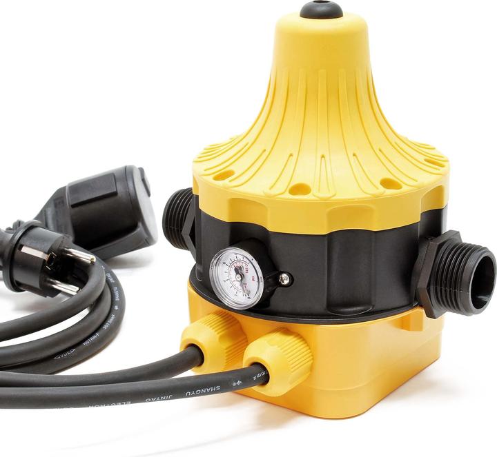 Produktbild Wiltec Druckschalter Kabel EPC-5 230V 1-phasig Pumpensteuerung Hauswasserwerk (Hauswasserpumpe)