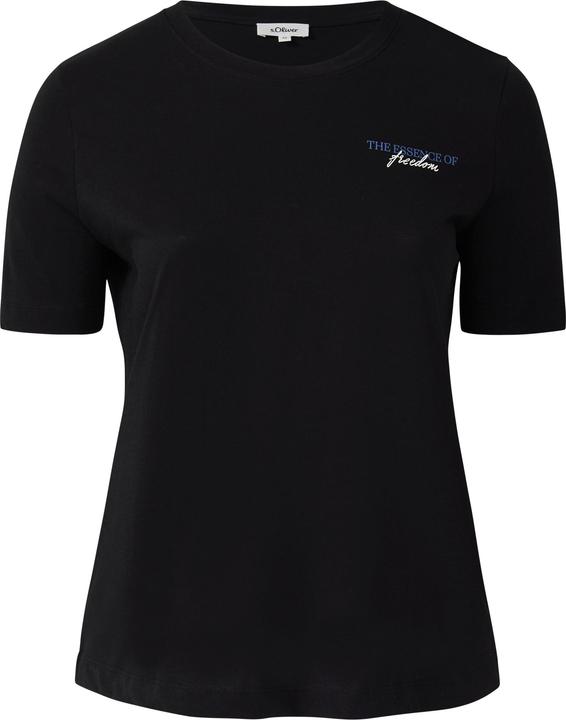 Produktbild S.Oliver T-Shirt T-Shirt mit Front- und Rückenprint (48)