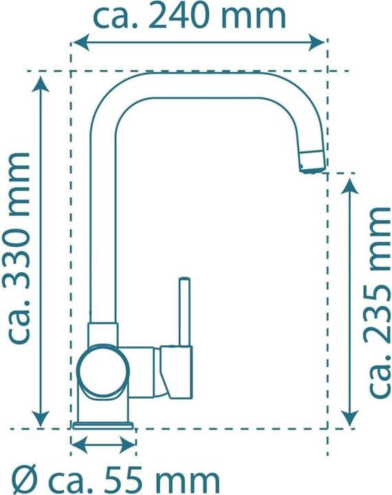 Produktbild Eisl FUTURA Spültischarmatur Niederdruck