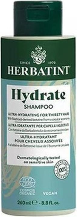 Herbatint Moisturizing Hydrate Shampoo 260ml (260 ml, Liquid shampoo)