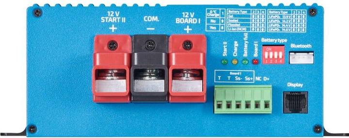 Actual product image Ective BB60 charge booster motorhome 12V 60A charge converter AGM gel LiFePO4 battery (12V)