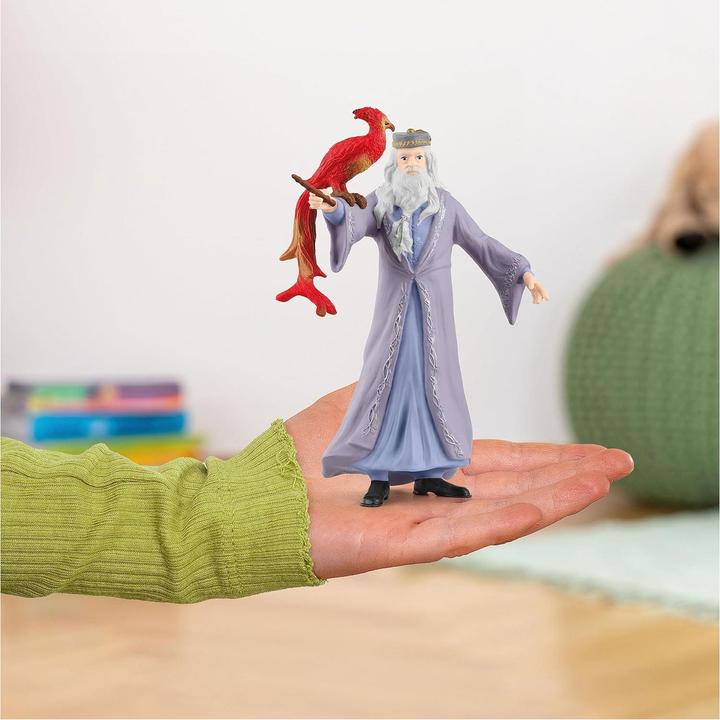 Actual product image Schleich Dumbledore & Fawkes
