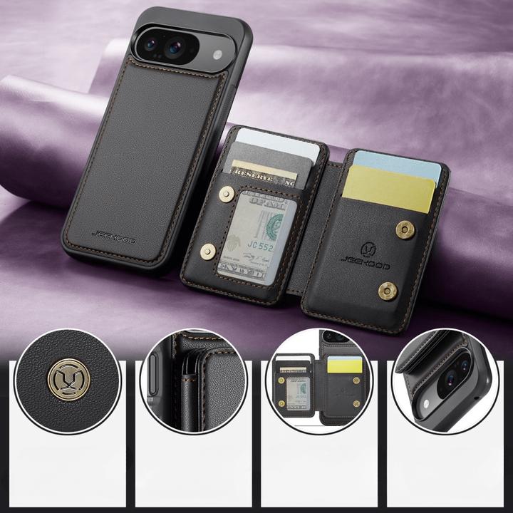 Actual product image Cover-Discount Google Pixel 9 / 9 Pro - 2-in-1 back cover with credit card holder (Google Pixel 9, Google Pixel 9 Pro)