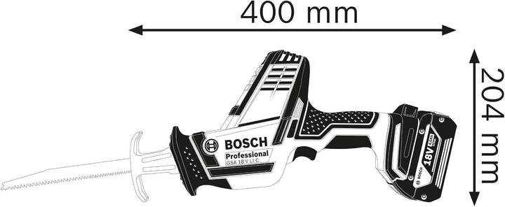 Actual product image Bosch Professional Gsa 18v-Li C