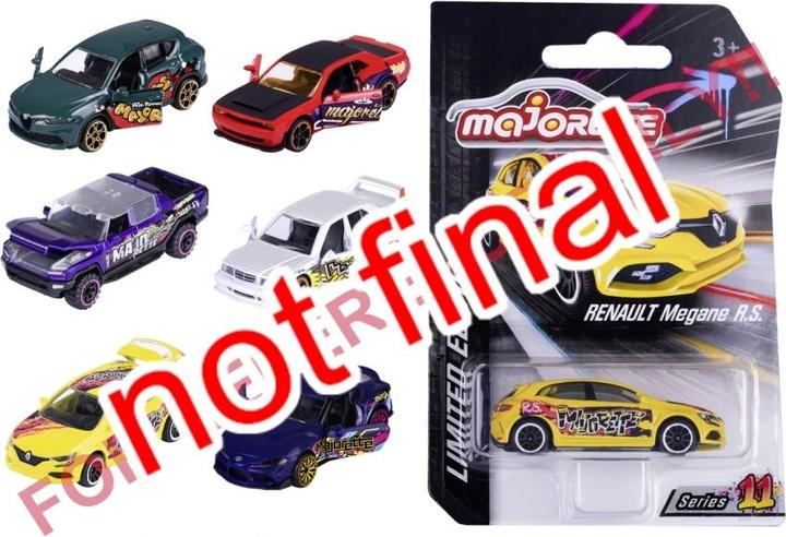 Produktbild Majorette Limited Edition 11, 6-sort.