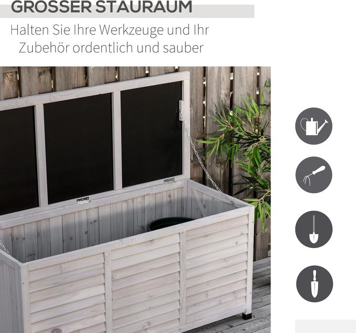 Image du produit Outsunny Coffre de jardin