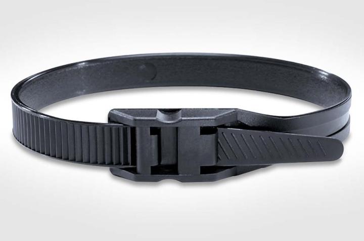 Actual product image HellermannTyton Cable tie. black Robusto 942 9x260mm (Plastic cable ties, 260 mm, 3 pcs.)