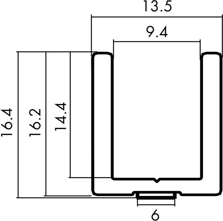 Immagine prodotto Vitris Profilo del pavimento Aquant 40