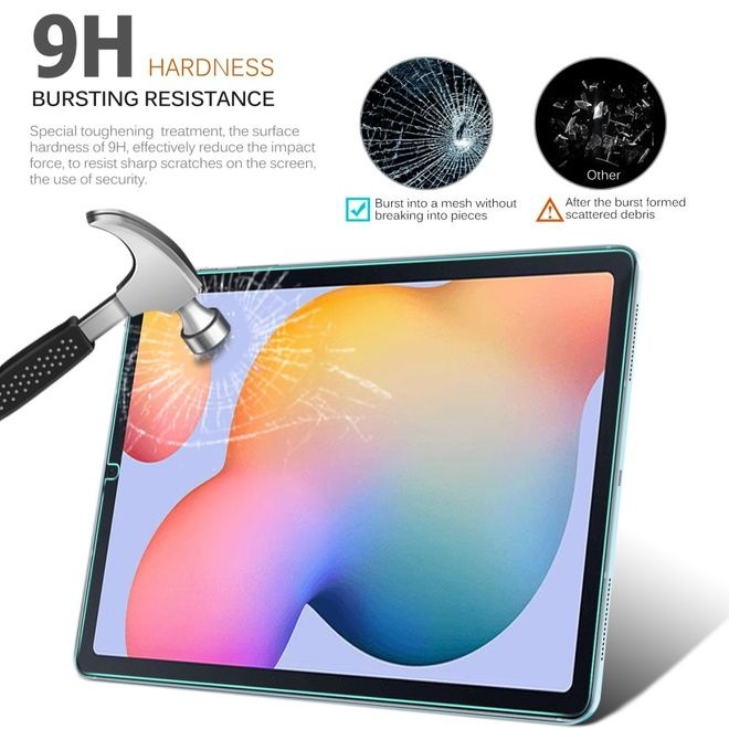 Actual product image MU Budget Protective glass screen protector (1 Piece, Galaxy Tab A 8.4 (2020))