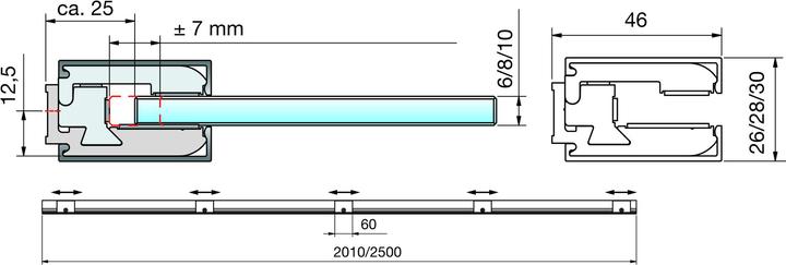 Produktbild Pauli+Sohn Klemmprofil-Set 8884