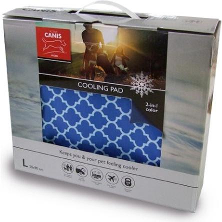 Comparer les prix de Petcare Coussin réfrigérant M taille 40*50cm bleu, Jouets pour chien