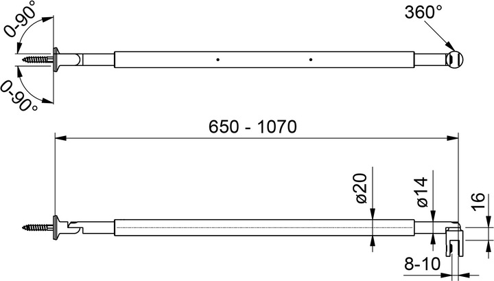 Actual product image Pauli+Sohn Stabilization rods