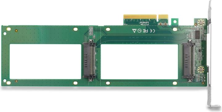 Produktbild Delock PCI Express 4.0 x8 Karte zu 2 x intern U.2 NVMe SFF-8639