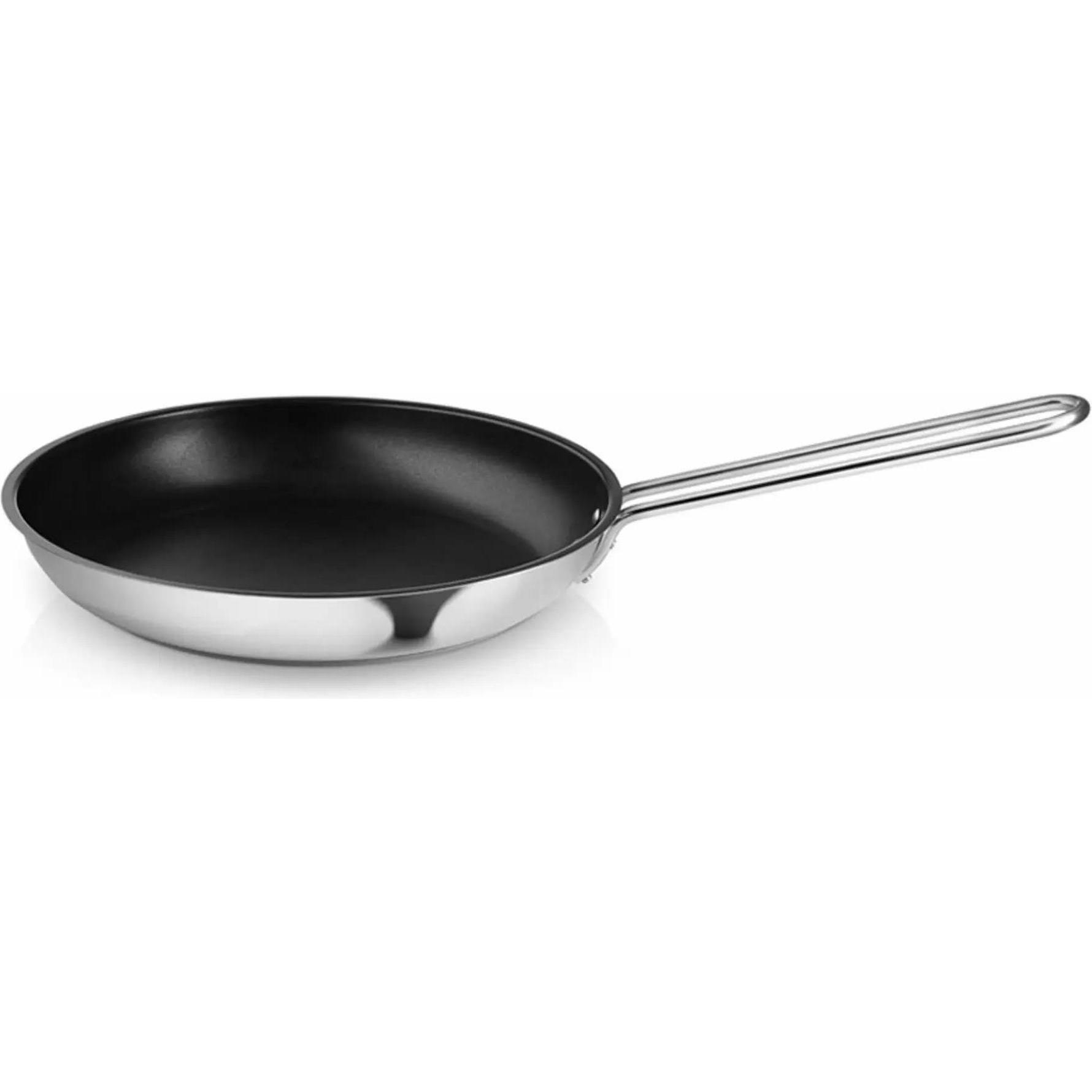 Eva Solo Silber Stainless Steel 28 Cm, Pfanne + Kochtopf,