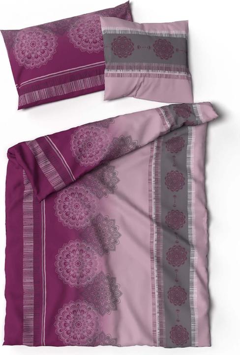 Produktbild Lotus Bettwaren Bettwäsche Satin Alize beere (Duvetbezug, 240 x 240 cm)