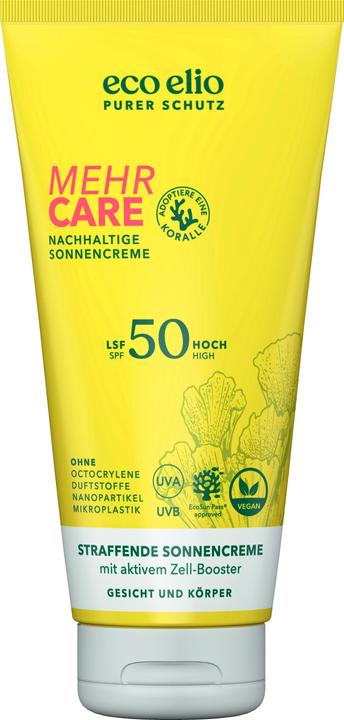 Actual product image Eco Elio Extra Care (Suntan cream, SPF 50, 200 ml, 246 g)