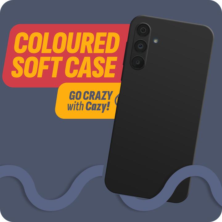 Produktbild Cazy Silikon Hülle Kompatibel mit Samsung Galaxy A15 / A15 5G - Soft TPU Schutz - (Samsung Galaxy A15, Samsung Galaxy A15 5G)