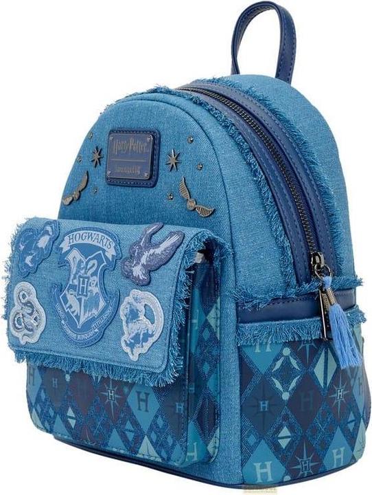 Produktbild Loungefly Warner Bros by Mini Rucksack Denim Harry Potter