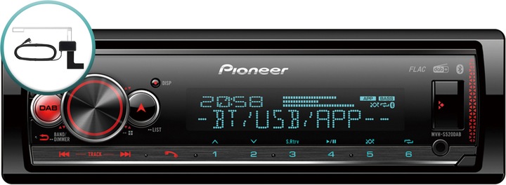 Pioneer MVH-S520DAB (Voiture Android)