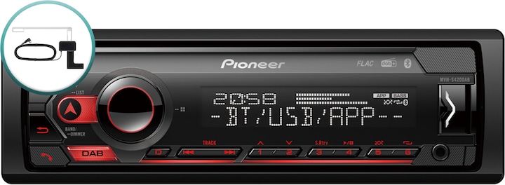 Pioneer MVH-S420DAB-ANT (Apple Carplay, Android Auto)