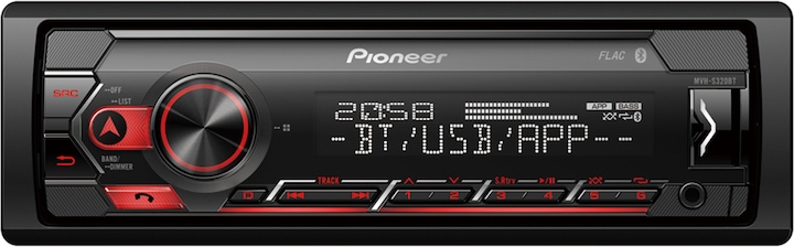 Actual product image Pioneer MVH-S320BT (Android car)